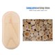 thumbnail image 5 of Carcasa de madera de arce memoria Flash USB 30 forma ovalada unidad Flash USB disco U con caja de almacenamiento portátil ANGGREK Otros, 5 of 8