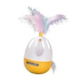 thumbnail image 5 of TOOYFUL Cat Exercise Tumbler Detachable Design with Sound Teaser Toy 360 degree Rotation Wobbling Tumbler for Kitten Exercise Indoor Cats Orange, 5 of 10