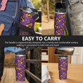 thumbnail image 7 of Halloween Tumbler 30oz with Lid and Straw, Skull Bat Pumpkin Cup, Insulated Leak-Proof Coffee Travel Mug with Handle for Spooky Witchy Gifts Women Men, 7 of 7