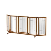 Richell Premium Plus Freestanding Pet Gate with Door