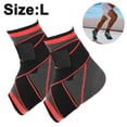 thumbnail image 1 of Tobillera deportiva, tobillera ajustable para mujeres y hombres, estabiliza los ligamentos, alivia la hinchazón y el esguince de tobillo, compresión transpirable, Vhermosa 220535-8, 1 of 1