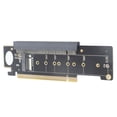 thumbnail image 3 of Tarjeta De Expansión Vertical PCIE X16, M.2 NVMex2 PCB 6 Puertos Operación Estable Tarjeta De Expansión PCIE X16 Fuerte Compatibilidad Para El Hogar, 3 of 7