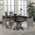 thumbnail image 2 of Sauder August Hill L-Desk in Mystic Oak Finish, 2 of 9