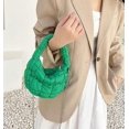 thumbnail image 5 of Kukuzhu Womens Quilted Crossbody Bag Puffer Top Handle Bag Quilted Handbag Nylon Padded Shoulder Bag Cloud Pleated Mini Hobo Bag, 5 of 7