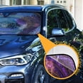 thumbnail image 4 of Foldable Car Windshield Sunshade UV Sun Visor Protector Blocks UV Rays Keeps Vehicle Cool 57x31.5 Inch Grim Reaper Card, 4 of 8