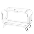 thumbnail image 1 of Acrylic Portable Speaker Stand for Marshall Middleton - Sleek Design!, 1 of 10