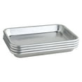thumbnail image 3 of Nordic Ware Naturals Aluminum 4 Pack 1/8 Sheets, 10.1" x 7" x 1.1", Silver, 3 of 10