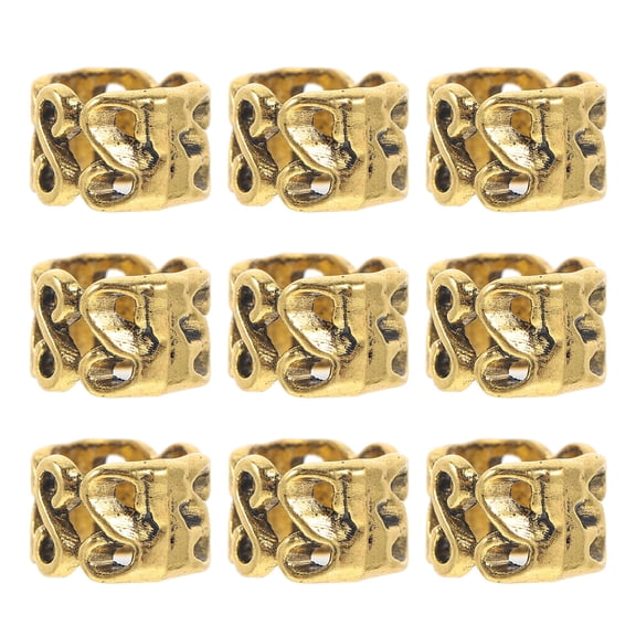 FRCOLOR  20 Pcs Braid Accessories Retro Hair Clips Braiding Beads