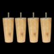 thumbnail image 4 of Patas de Muebles Perfecl Paquete de Repuesto de Sofá Natural 12cm H, 4 of 8
