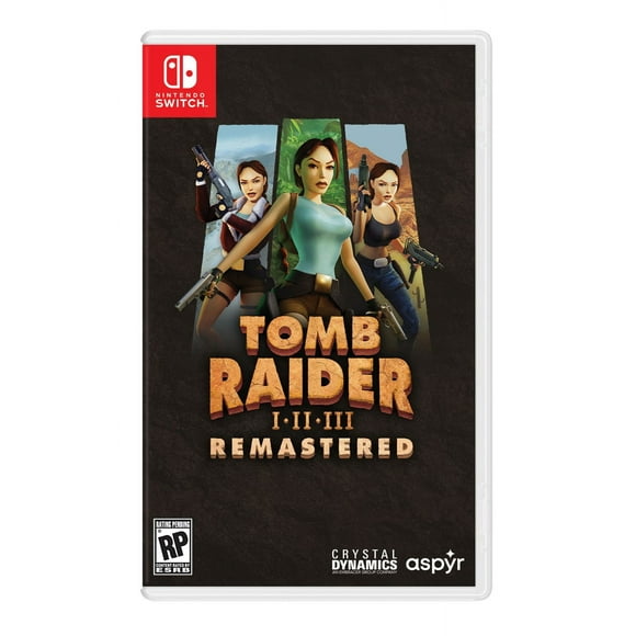 Tomb Raider I-III Remastered Starring Lara Croft (Switch)