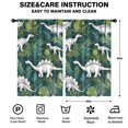 thumbnail image 2 of Blackout Kids Curtains,Cute Dinosaur Pattern Childrens Insulated Curtains Set Of 2,Bedroom Essentials,Toddler Room Decor 52x84in(132x213cm), 2 of 4