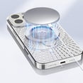 thumbnail image 2 of Case For Iphone 16 Pro Max/16 Pro/16/16 Plus, Hollowing Heat Dissipating Cover Shockproof Magnetic Case Kickstand Slim Shell, 2 of 8