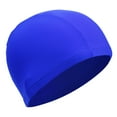 thumbnail image 4 of Swim Cap, Non-Waterproof Elastic Swimming Cap for Men, Women & Kids, Quick Dry Fabric Chlorine Resistant Ergonomic Design, High Elasticity Lycra Fabric Swim Hat, 4 of 8