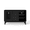 Black, variant on Hassch Buffet Sideboard with 2 Sliding Doors, 47.3 inch Kitchen Storage Cabinet with Open Shelves, Coffee Bar Cabinet for Living Room, Dining Room, Hallway, Black