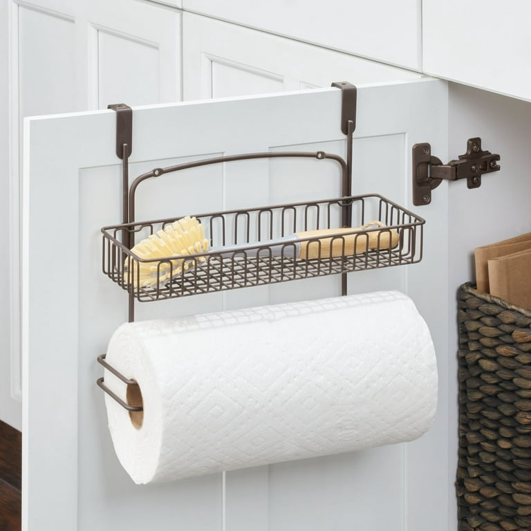 Paper Towel Holder With Shelf