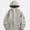 Khaki, variant on Men's Water-Resistant Hooded Softshell Windbreaker Jacket for Hiking Khaki 5XL