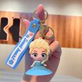 thumbnail image 1 of Llaveros de princesa Disney para niños, llavero de Blancanieves, Elsa, Ariel, Rapunzel, Belle, accesorios, juguete, regalo, 7 estilos, 1 of 5