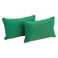 thumbnail image 1 of Blazing Needles 20 x 12 in. Twill Back Support Pillows with Cording - Set of 2, 1 of 2