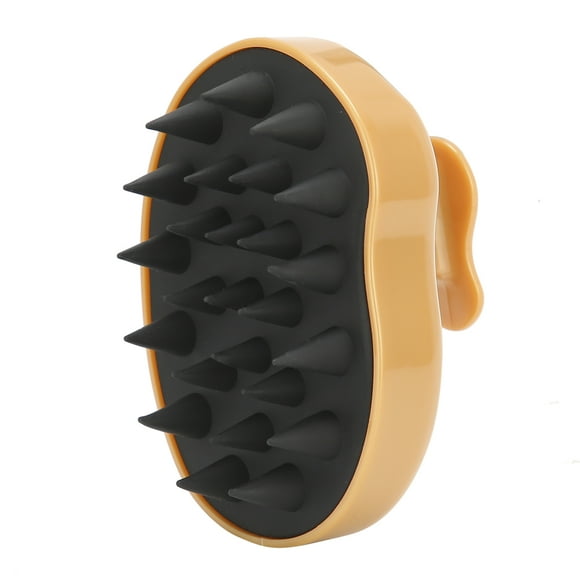Brosse Masseur pour Cuir Chevelu, Petite Brosse à Cheveux Portable à l'Exquise Finition pour la Maison pour les Voyages Rose,Noir,Brun Clair,Violet
