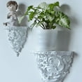 thumbnail image 4 of Baroque Style Decorative Shelves for Living Room Flowers Wall Hanging Storage Rack European Style Decor Home Cafe Small, 4 of 6
