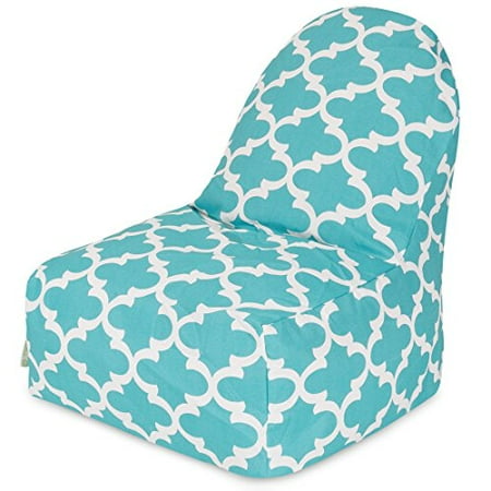 UPC 859072270916 product image for Majestic Home Goods Trellis Kick-It Chair, Teal | upcitemdb.com