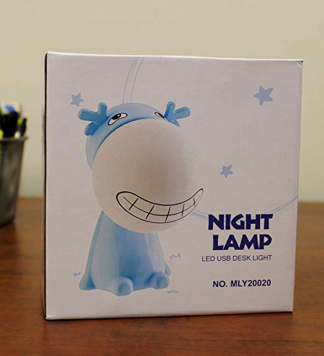 ERROR 9" LED Desk Nightlight Touch Control w USB Cable Adjustable Brightness in Nice Gift Package -D