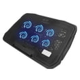 thumbnail image 4 of Soporte de enfriamiento ANGGREK para computadora portátil 6 modos de viento USB dual, 4 of 8