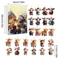 thumbnail image 3 of Christmas Countdown Pin Bathroom Fan Timer Battery Operated Lights with Timer for Outdoor Wreath M460-g Dryer Timer Timer Clips for 24 Hour Timer Large Workout Clock Countdown Calendar Wedding, 3 of 3