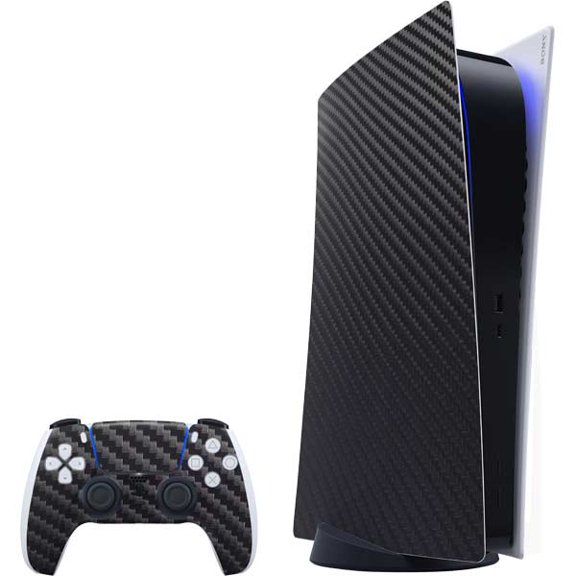Skinit Textures Carbon Fiber PS5 Bundle Skin