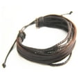thumbnail image 2 of Xinyolin Vintage Multi Layers Faux Leather Men's Bracelet - All Match Male Accessory, 2 of 8