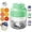 Green 320ml, variant on Electric Mini Garlic Chopper Set, Multi-functional Portable Vegetable Cutter Set, 250/ 320ML Rechargeable Small Food Processor for Chili Onion Ginger (Purple 250ml)