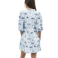 thumbnail image 2 of Women's Smith & Quinn  Carolina Blue/White North Carolina Tar Heels Tailgate Tory Dress, 2 of 2