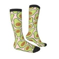 thumbnail image 3 of Balery Cute Avocado Fun Novelty Socks Men'S Women'S Crew Socks Funny Crazy Novelty Socks Quirky And Cool Socks, 3 of 9