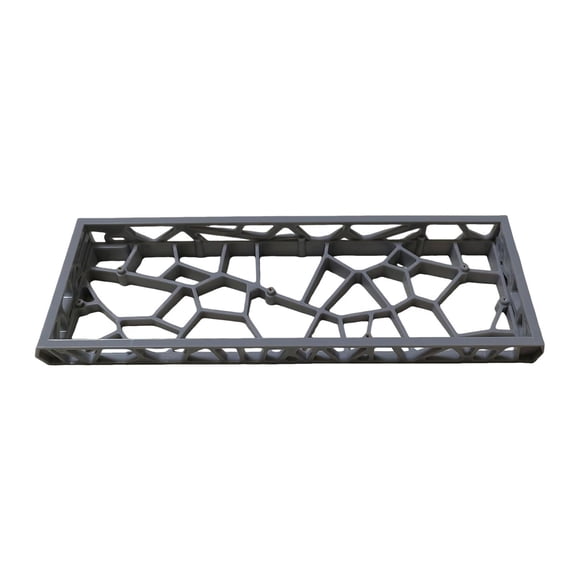 Funda para teclado, suministros de refrigeración, protección multifuncional, montaje rápido, hueca Gris