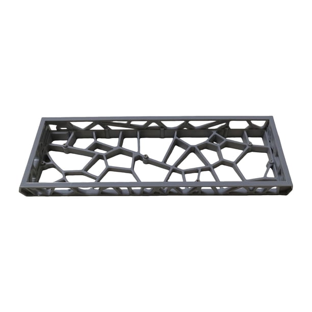 Funda para teclado, suministros de refrigeración, protección multifuncional, montaje rápido, hueca Gris