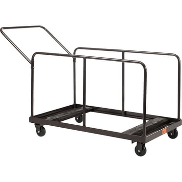 National Public Seating Dolly for Round and Rectangular Tables 660 lb. Capacity Brown (DYMU)