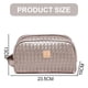 thumbnail image 2 of Bolso cosmético portátil de gran capacidad impermeable del bolso del almacenamiento, hecho de PU, 2 of 5