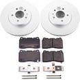 thumbnail image 2 of PowerStop Front Geomet Coated Brake Rotor and Pad Kit Fits: CADILLAC Select Models CRK6389, 2 of 5