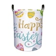 thumbnail image 2 of Foldable Laundry Hamper Basket With Handles For Home Storage And Holiday Decor Easter Basket For Clothes Toys Organization, 2 of 6