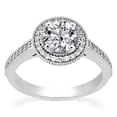 thumbnail image 3 of Pompeii 3/4ct Diamond Engagement Ring Set 14K White Gold (G/H,I1-I2), 3 of 3