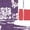 HEATHER PURPLE, variant on Instant Message - Lighthouse Fitted Short Sleeve Graphic T-Shirt