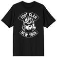 thumbnail image 3 of Teenage Mutant Ninja Turtles T-Shirt Noir à Logo du Clan des Pieds New York, 3 of 4