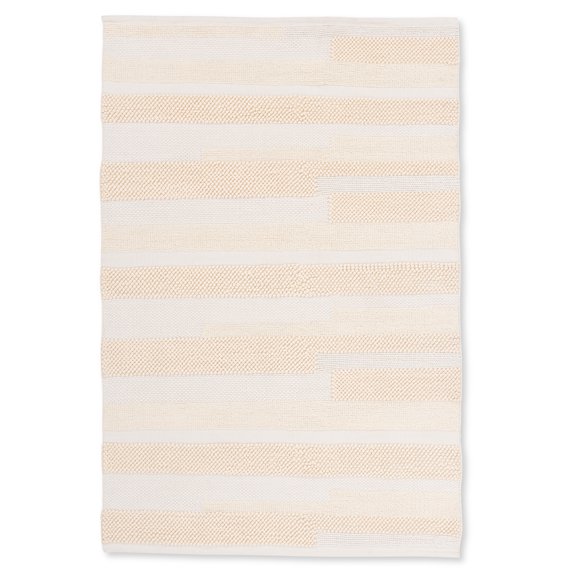 Tapis Hygge Ivoire Tissé à la Main 9'x12 Pieds
