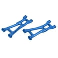 thumbnail image 1 of Rear Lower Suspension Arm, Replacement Parts RC Rear Lower Arms 2PCS With Pins Screws For 1/16 16208 16207 16210 Blue,Red, 1 of 8