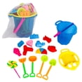 thumbnail image 1 of Sand Beach Bucket Playset (18pcs), Playday, 1 of 4