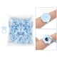 thumbnail image 5 of 100 Piezas Desechables Pegamento para Pestañas Ventilador Copa Anillos Anillos Ajustables Pegamento Anillos Flor Maquillaje Lash Glue Holder P - Azul Salvador Dali Soporte para anillos de pegamento para pestañas, 5 of 10