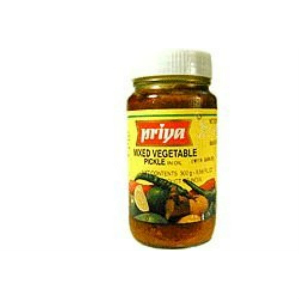 priya mixed vegetable pickle 10.6 oz