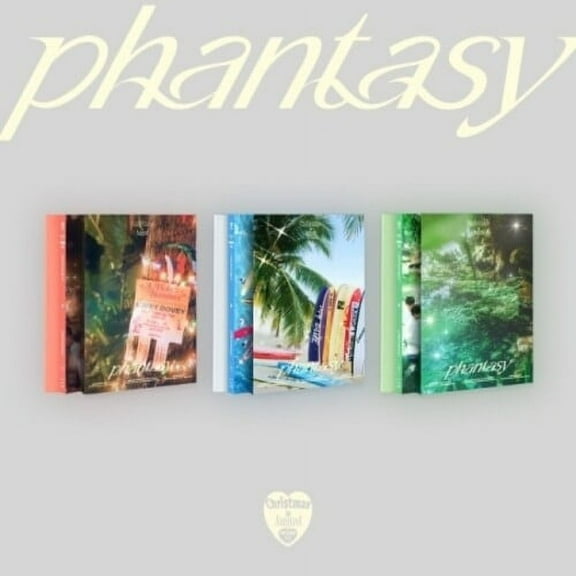 The Boyz - Phantasy - Part.1 Christmas In August (Random Cover) - incl. 64pg Photobook, 2 Postcards, 2 Photocards, Track Sticker, Ticket, Mini-Card Pamphlet, 2 Still Photos, Bookmark Metal Clip - Mu