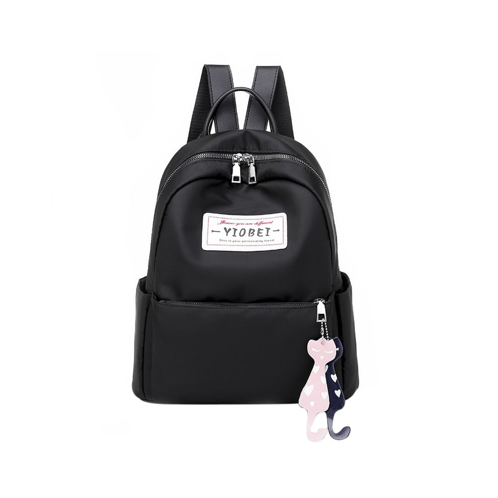 korean backpack black