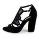 thumbnail image 2 of Calzado Dama Mujer Zapatilla Formal Tipo Gamuza Negro Comodo rosa 24 Clasben 024DI1, 2 of 4